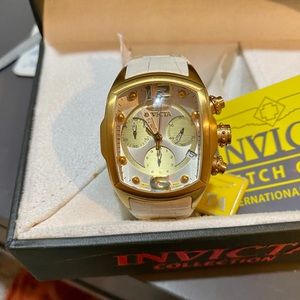Invicta Leather Watch